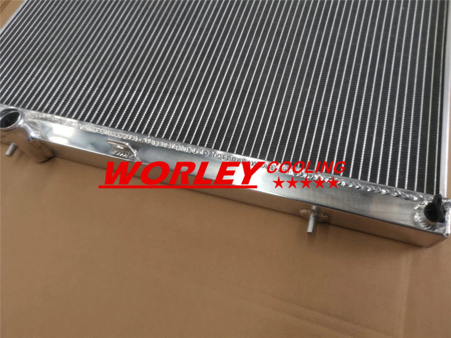 2 Row Aluminum Radiator for Mitsubishi Lancer EVO4 EVO5 EVO6 (1996-2001)