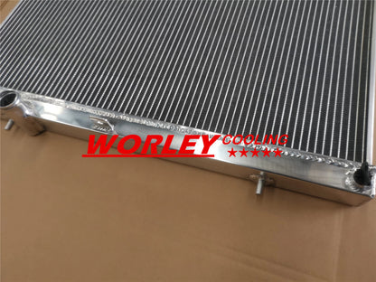 2 Row Aluminum Radiator for Mitsubishi Lancer EVO4 EVO5 EVO6 (1996-2001)