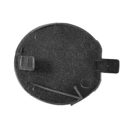 Front Bumper Tow Hook Cover for Toyota Yaris 4-Door (2007-2010) Silver Tone