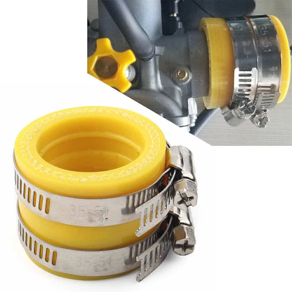 28/30mm Carburetor Rubber Adapter for OKO PWK KEIHIN (Fits Various Models)
