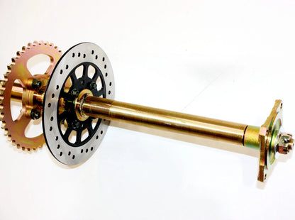 1140mm Rear Axle Assembly, Sprocket & Rotor for 250cc Quad ATV
