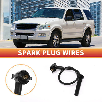6 x Spark Plug Wire Ignition Coil Cables for Ford Explorer (2004-2010)
