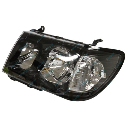 BLACK Altezza Headlights LH+RH for Toyota Landcruiser 100 Series (1998-2005)
