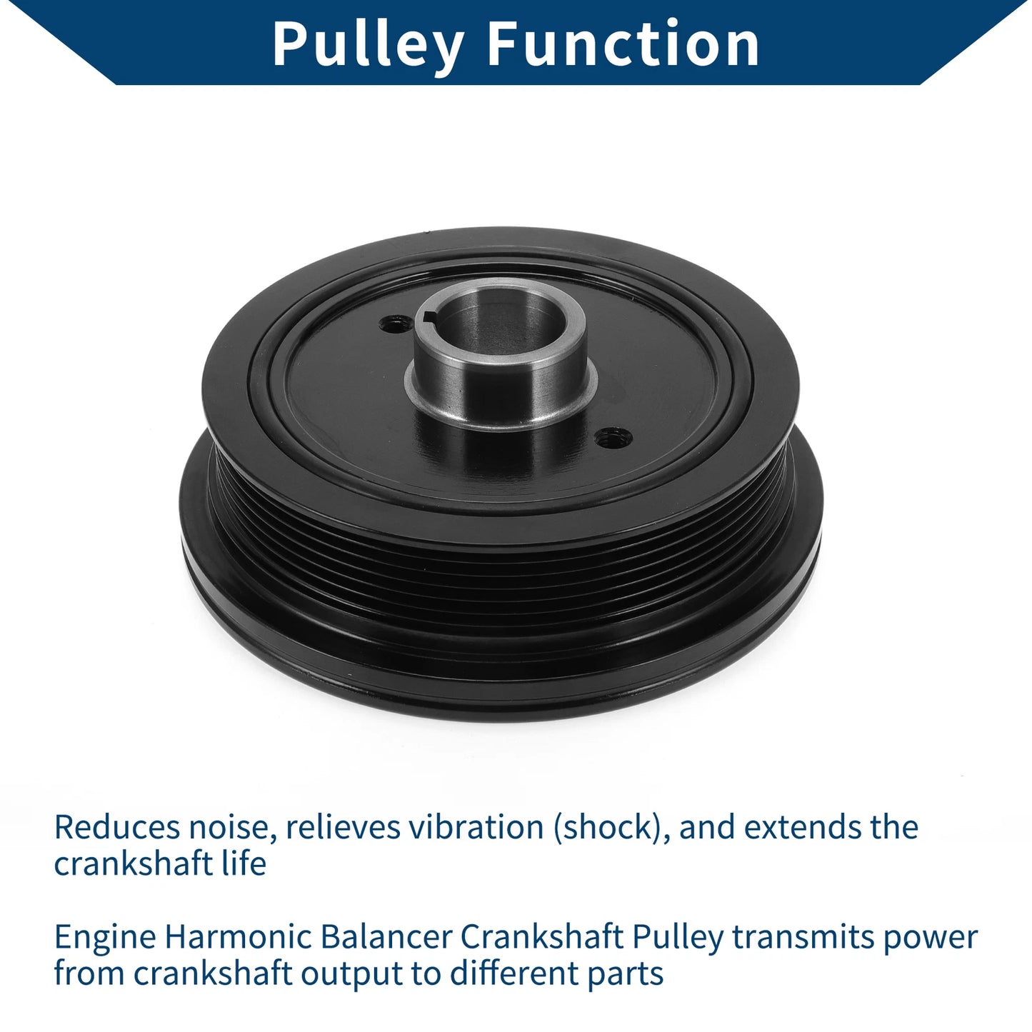 Harmonic Balancer Crank Pulley for Lexus LS460 (2007-2012)