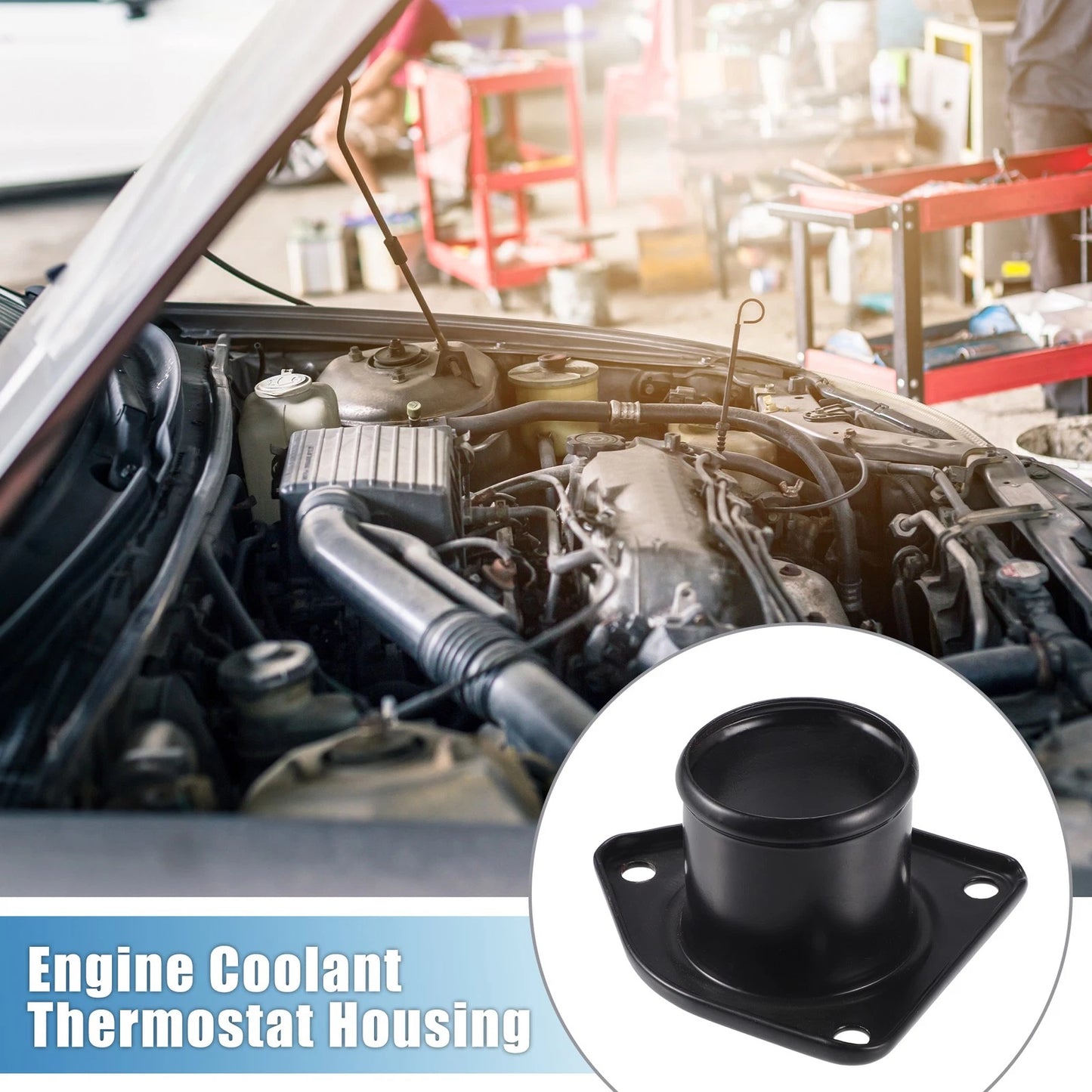 Engine Coolant Thermostat Housing for Ford F-250 Super Duty (1999-2003)