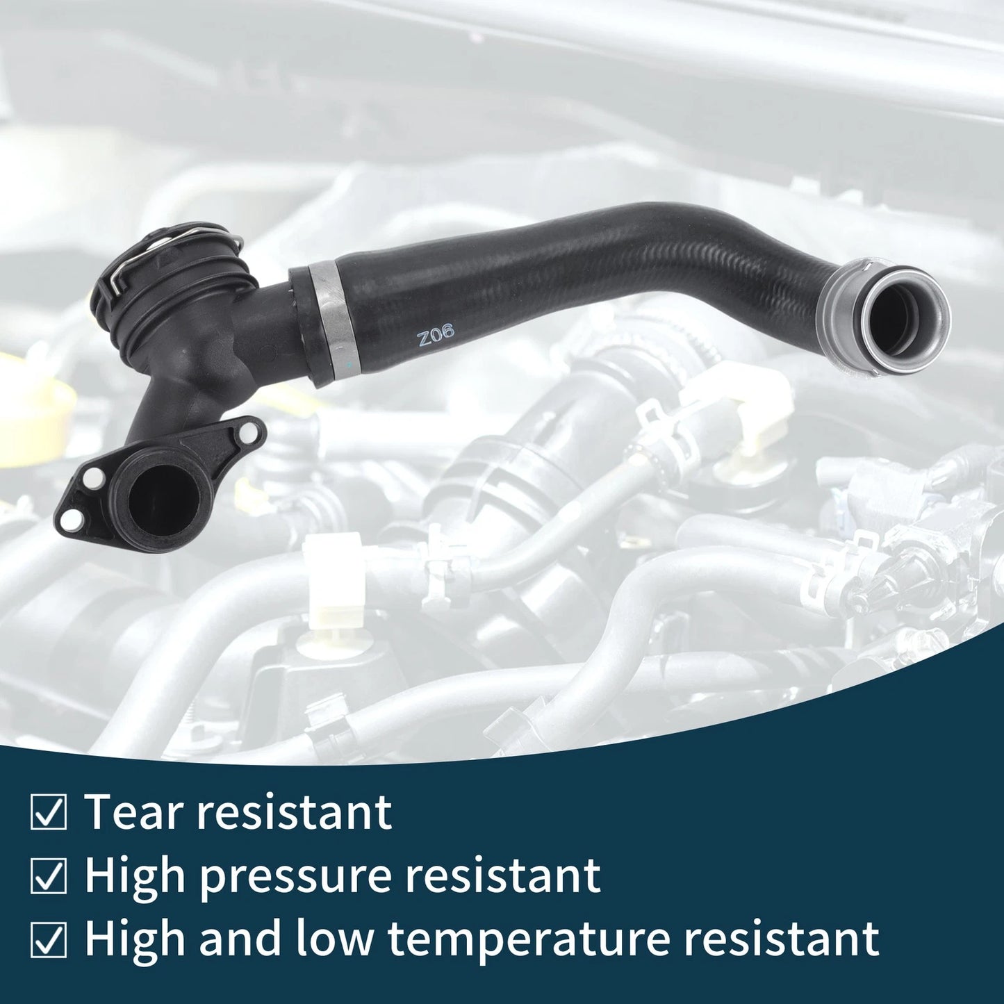 Radiator Hose Upper for Porsche Panamera (2010 - 2016)