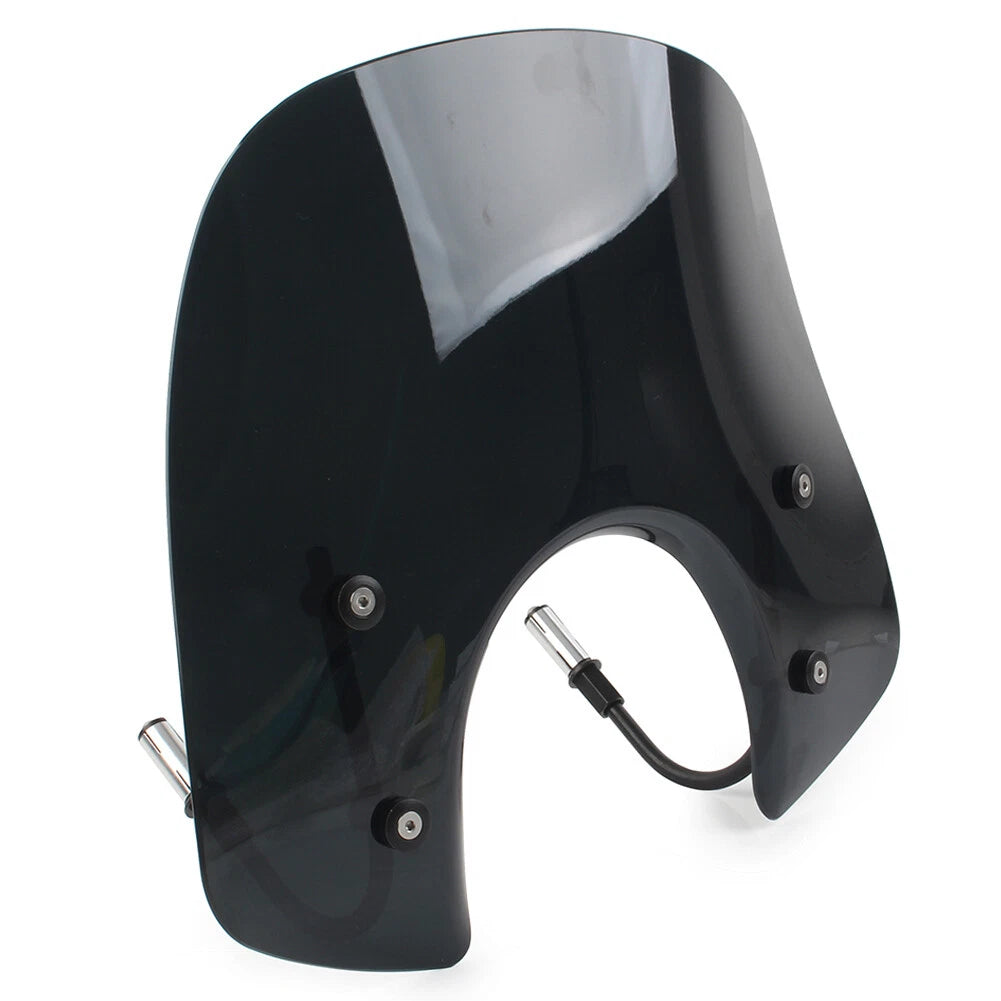 Black Front Windshield for Piaggio Vespa LX 50 125 GT 200 GTS 250 (2006-2018)