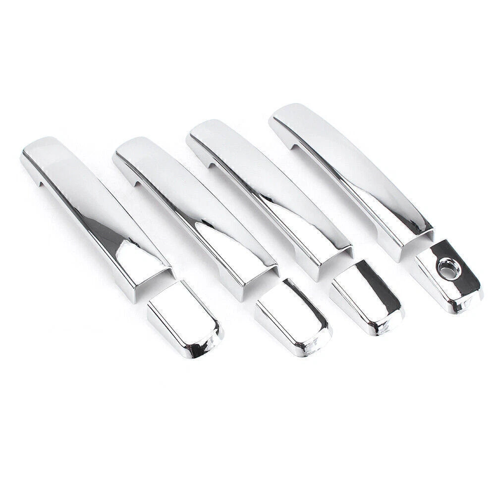 Silver Side Door Handle Covers Trim for Nissan Quest 2004-2009 & Altima 2 x