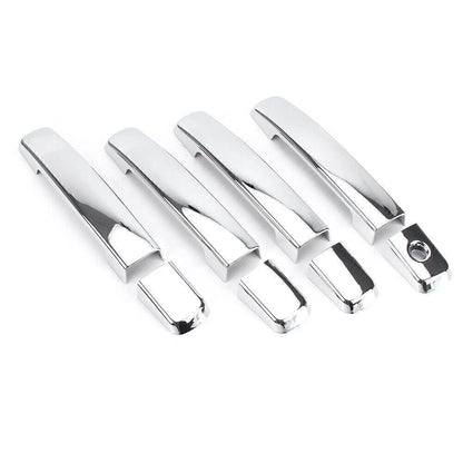 Silver Side Door Handle Covers Trim for Nissan Quest 2004-2009 & Altima 2 x