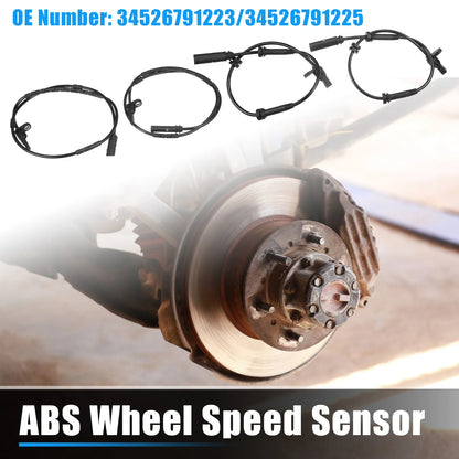4 Pcs ABS Wheel Speed Sensors for BMW 2016 (2016)