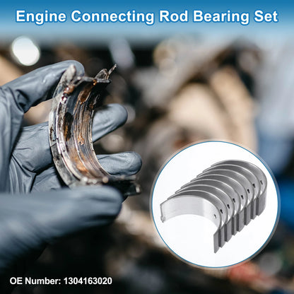 Connecting Rod Bearing Set 8 Pcs for Toyota CELICA (1988–1993)