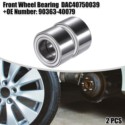 2 x Front Left Right Wheel Bearing for Scion iQ (2012–2015)