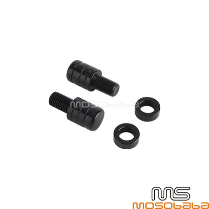 Black Mirror Hole Plugs Screws Bolt Kit for Harley Sportster XL1200 (2007-2019)