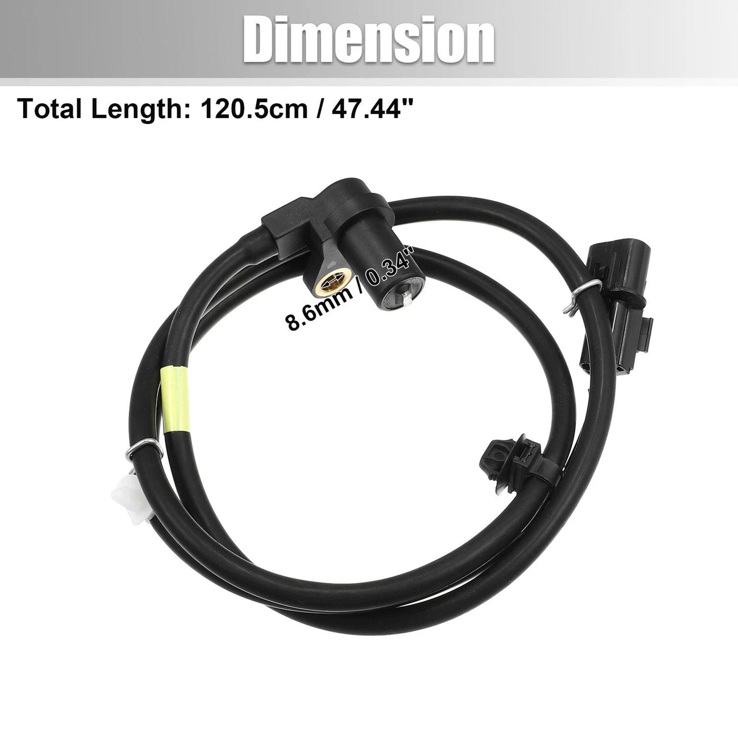 Front Left ABS Speed Sensor for Mitsubishi Lancer (2002-2004)