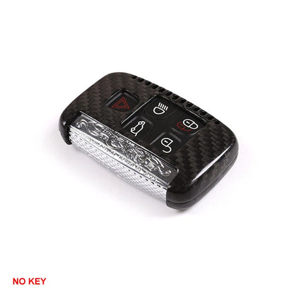 Carbon Fiber FOB Key Cover Remote Case fit for Range Rover Discovery Sport