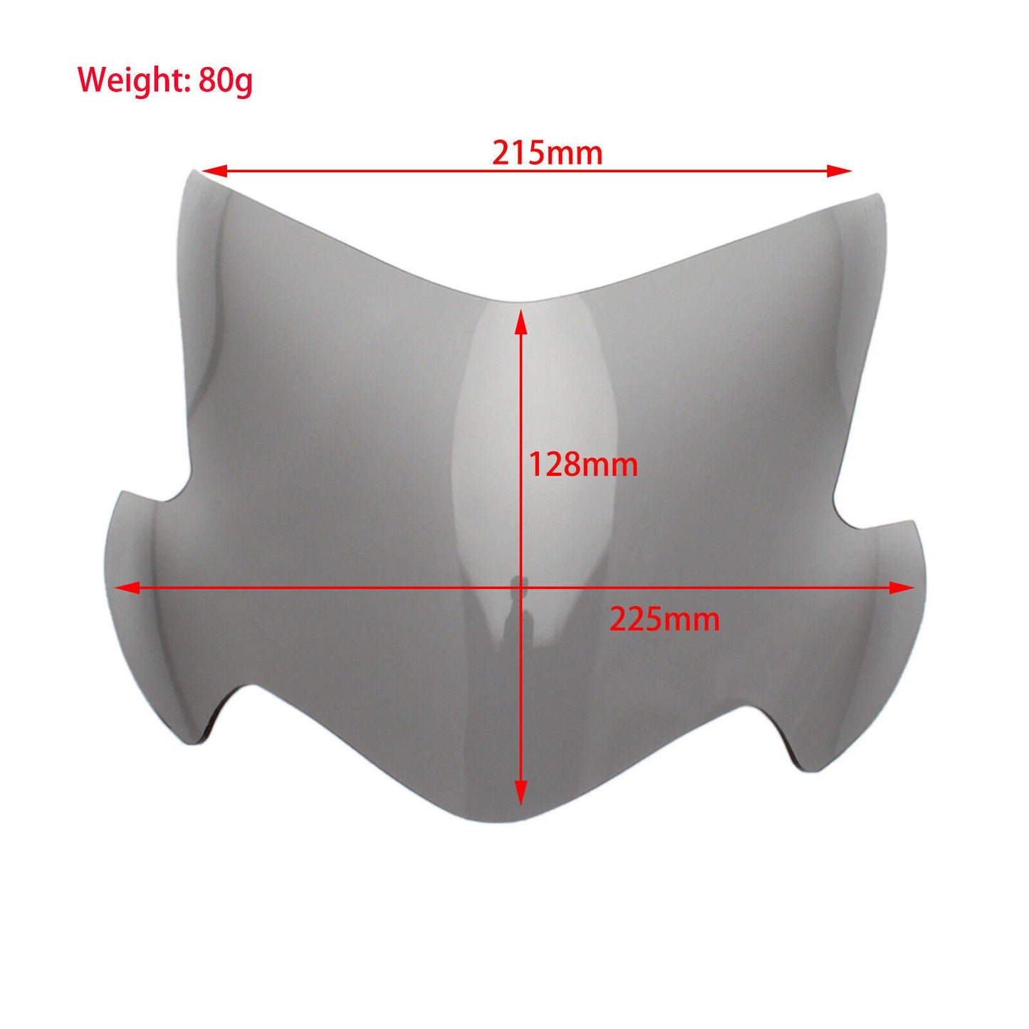 Protective Cover Front Headlight Glass Smoke for Suzuki GSX-S 750 (2017-2023)