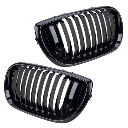 Front Bumper Kidney Grille Cover for BMW E46 Sedan Touring (2002-2005)