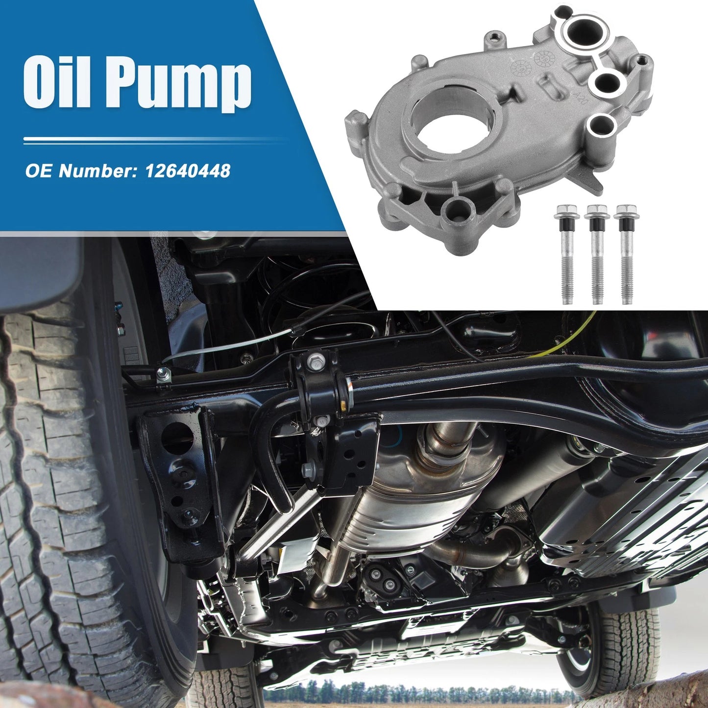 1 Set Car Engine Oil Pump Replacer for Chevy GMC Saturn