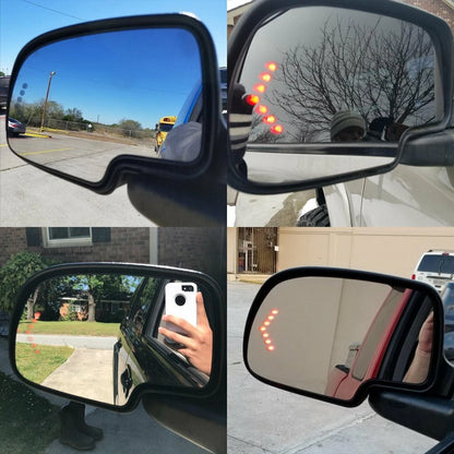 Mirror Glass Turn Signal Driver Side LH for Chevy GMC Cadillac (2003–2007)