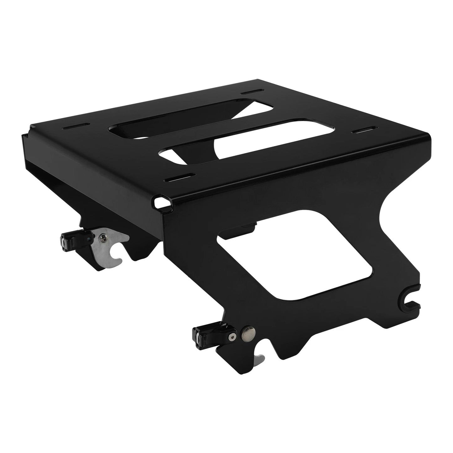 Black Solo Luggage Mount Rack for Harley Low Rider FXLRS FXLRST (2022-2024)