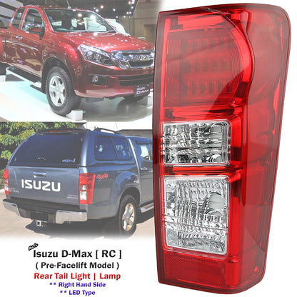 LED Tail Light for Isuzu D-Max Dmax RC Utility 2012-2014 (2012-2014)