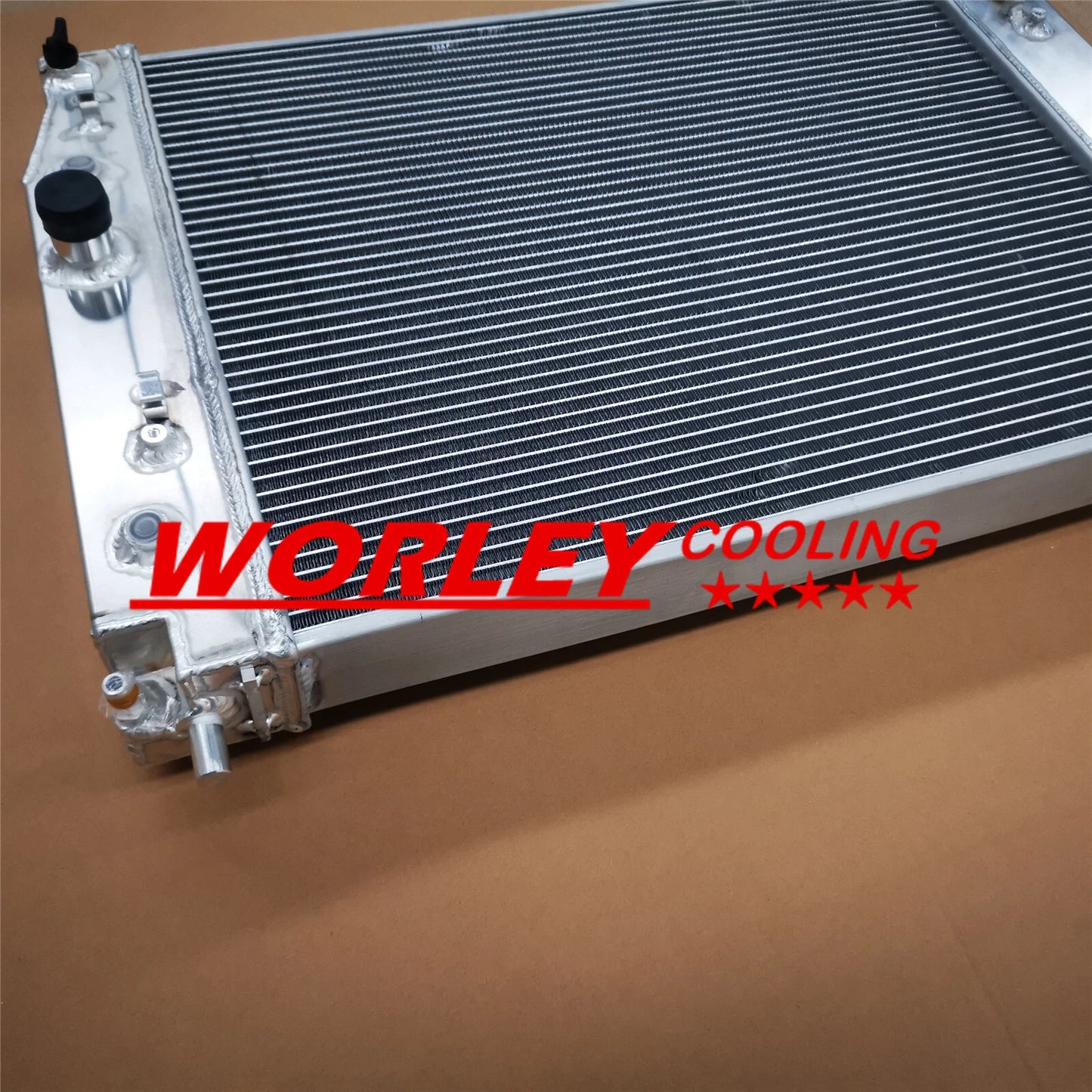 3 Row Aluminum Radiator + Fan for Chevy Corvette C6 (2005-2013)