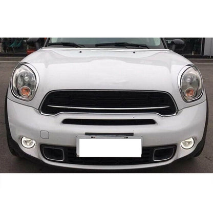 Chrome Headlight Trim Ring Bezels for Mini Cooper R60 Countryman (11-16)