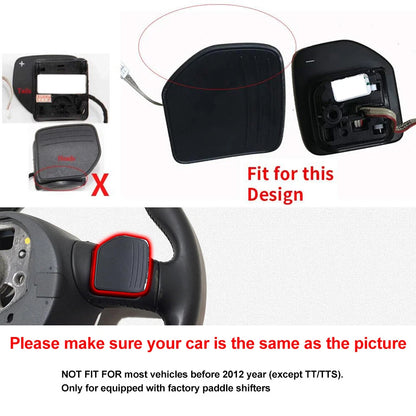 Steering Wheel Paddle Shifter Extensions for Audi A3 A4 A5 A6