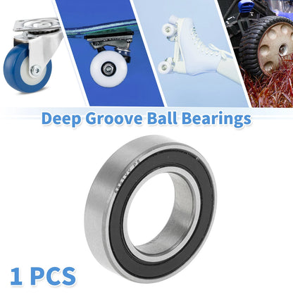 6801VV 12x21x5mm Deep Groove Ball Bearings P5 for Scooter Skateboard Wheel