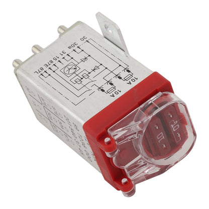 Gray Plastic Overload Protection Relay for Mercedes W201 W124 W126 (1984–1991)