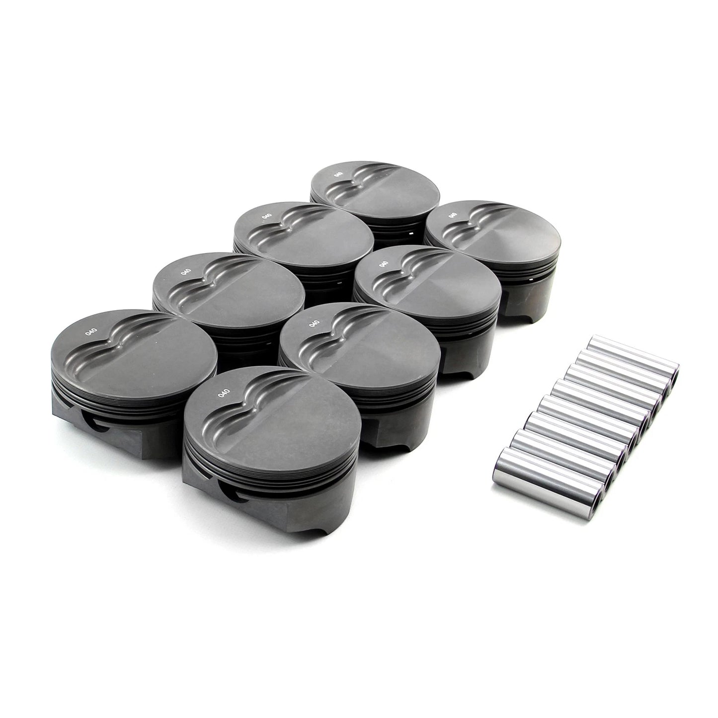 SBC 383 ci 6.0" Flat Top Hyper Pistons for Chevy