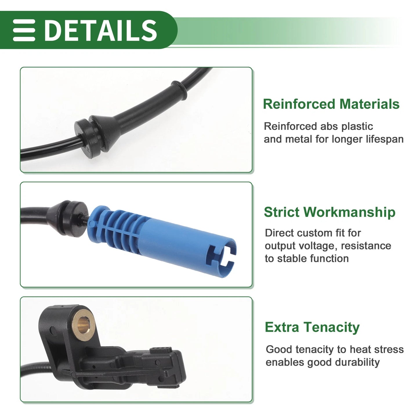 ABS Wheel Speed Sensor for BMW Z3 Front Right
