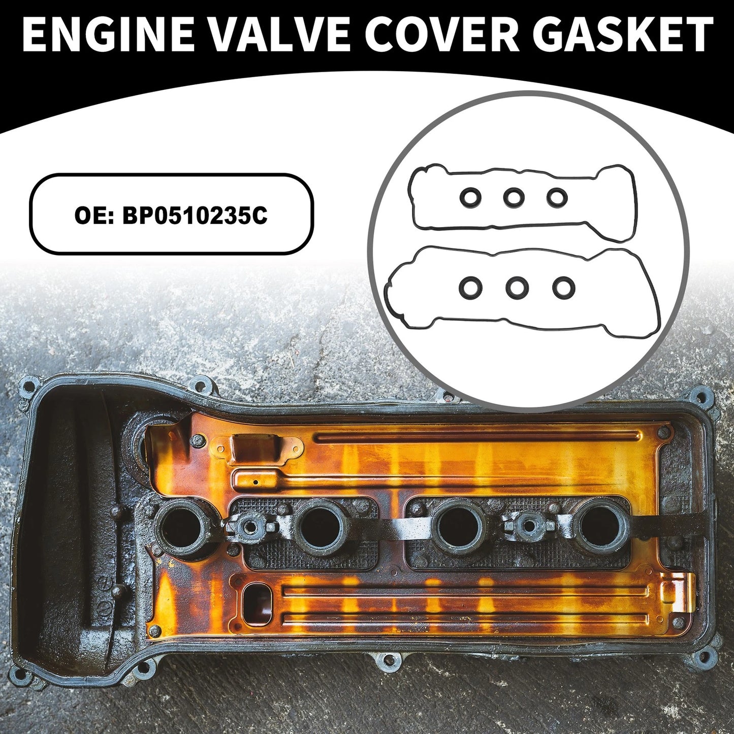 Valve Cover Gasket for Toyota Avalon, Camry, Lexus ES300, RX300 (2000-2006)