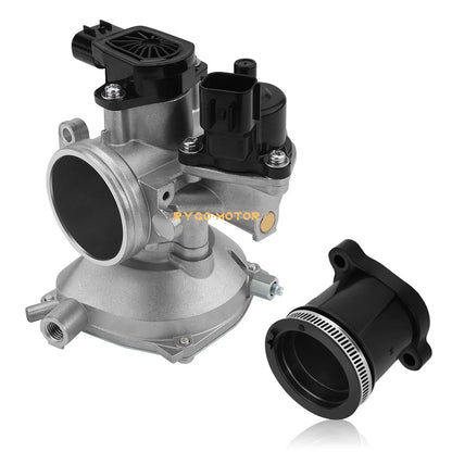 Throttle Body w/Intake Manifold Boot Adapter for Polaris Ranger 570 Crew RZR