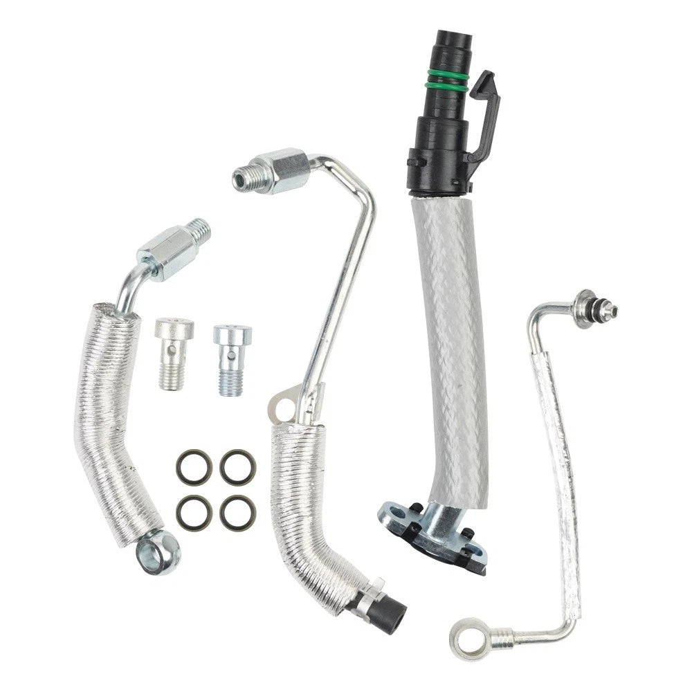 4x Turbo Oil Return Drain & Feed Pipe for Chevy Cruze Sonic Trax (2011-2021)