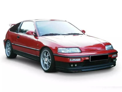 2 Piece Euro Front Bumper Splitter for Honda CRX (1990-1991)