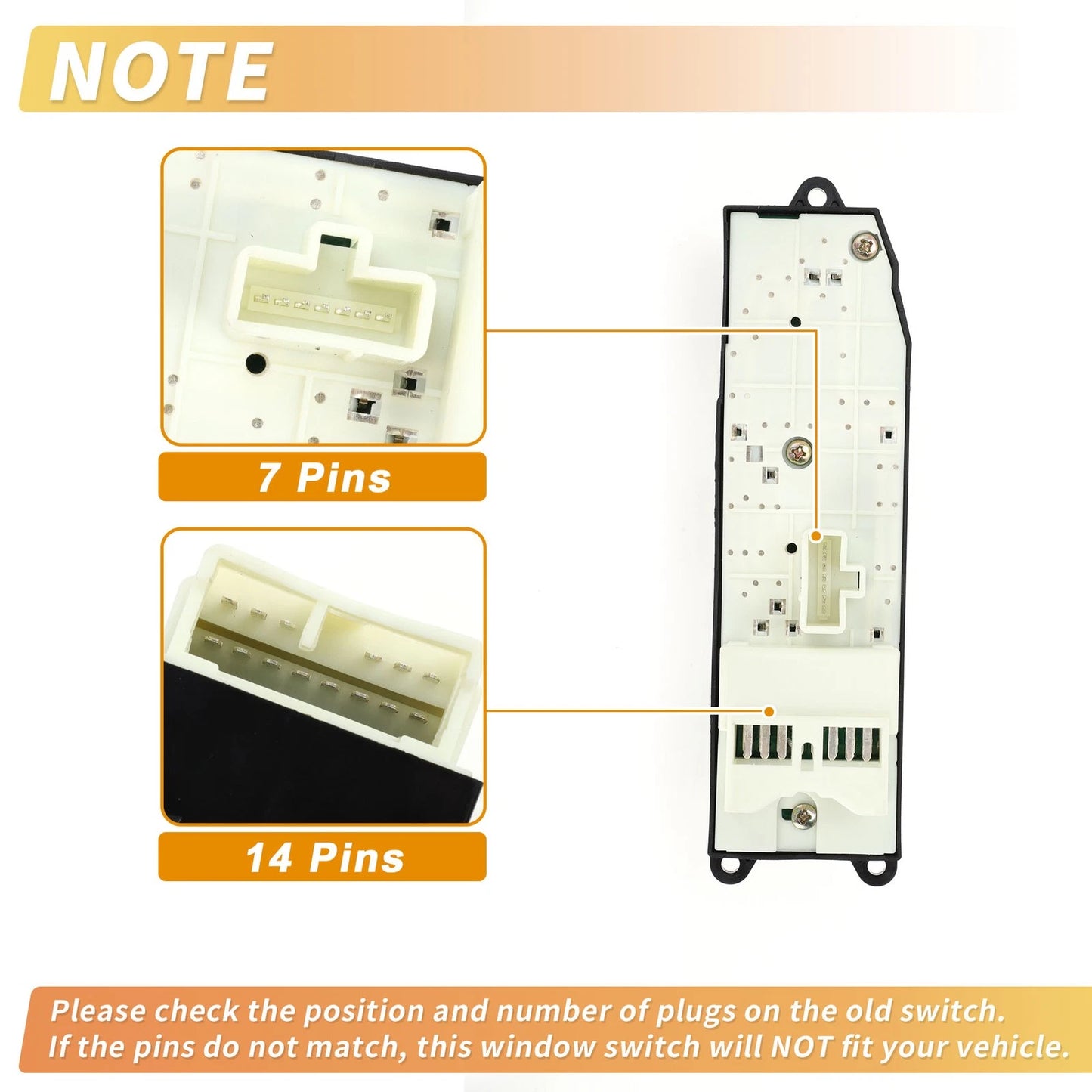 Power Window Switch for Toyota (2000-2006)
