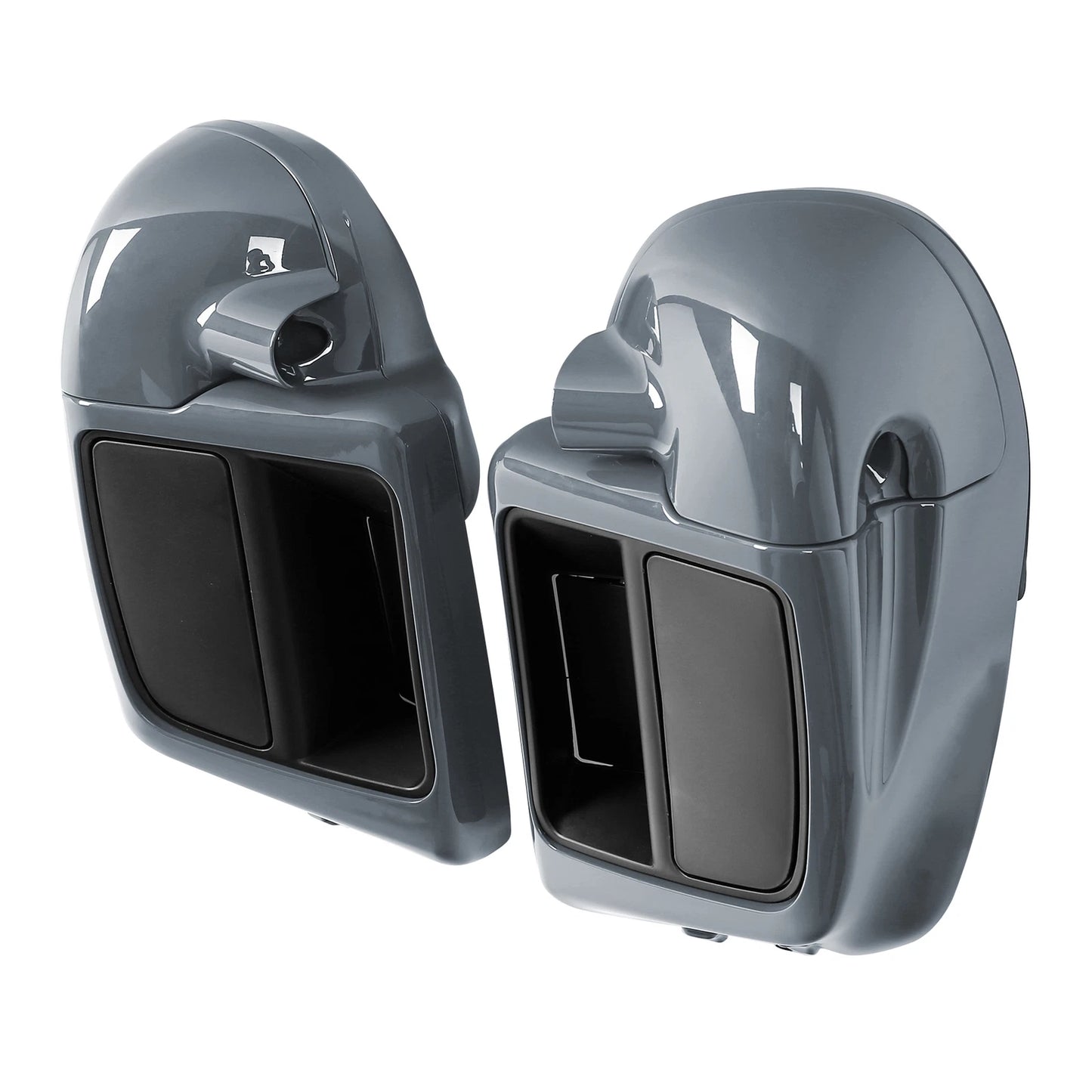 Vented Fairings & Crash Bar for Harley Touring 2014-2024 Gunship Gray