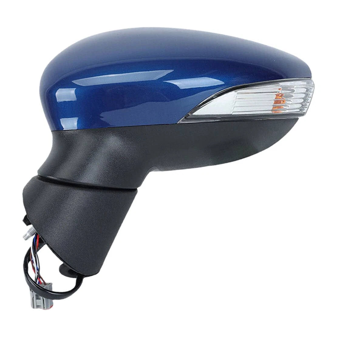 Left Door Wing Rearview Mirror Assembly for Ford Fiesta MK7 (2008-2017)