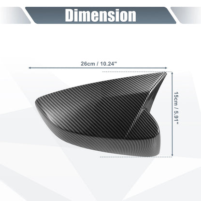 Rearview Mirror Cover Overlay Carbon Fiber for Subaru BRZ (2012-2020)