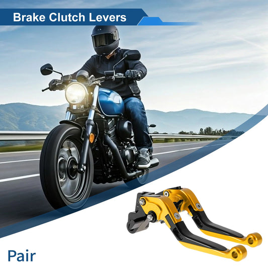 Levers 1 Pair Adjustable Short Long Brake Clutch for Kawasaki Versys 650
