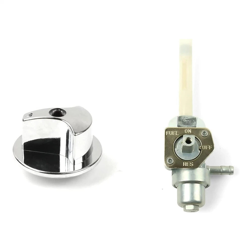 Gas Fuel Valve Petcock & Knob for Honda ATV Fourtrax TRX200 SX 1986-1988