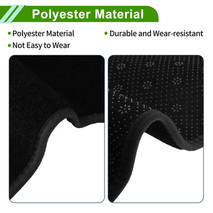 Dashboard Cover Black Polyester for Suzuki Alto (2019-2022) 1 Pc