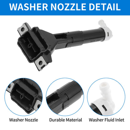 Front Passenger Side Headlight Washer Nozzle for Honda CR-V (2017-2023)