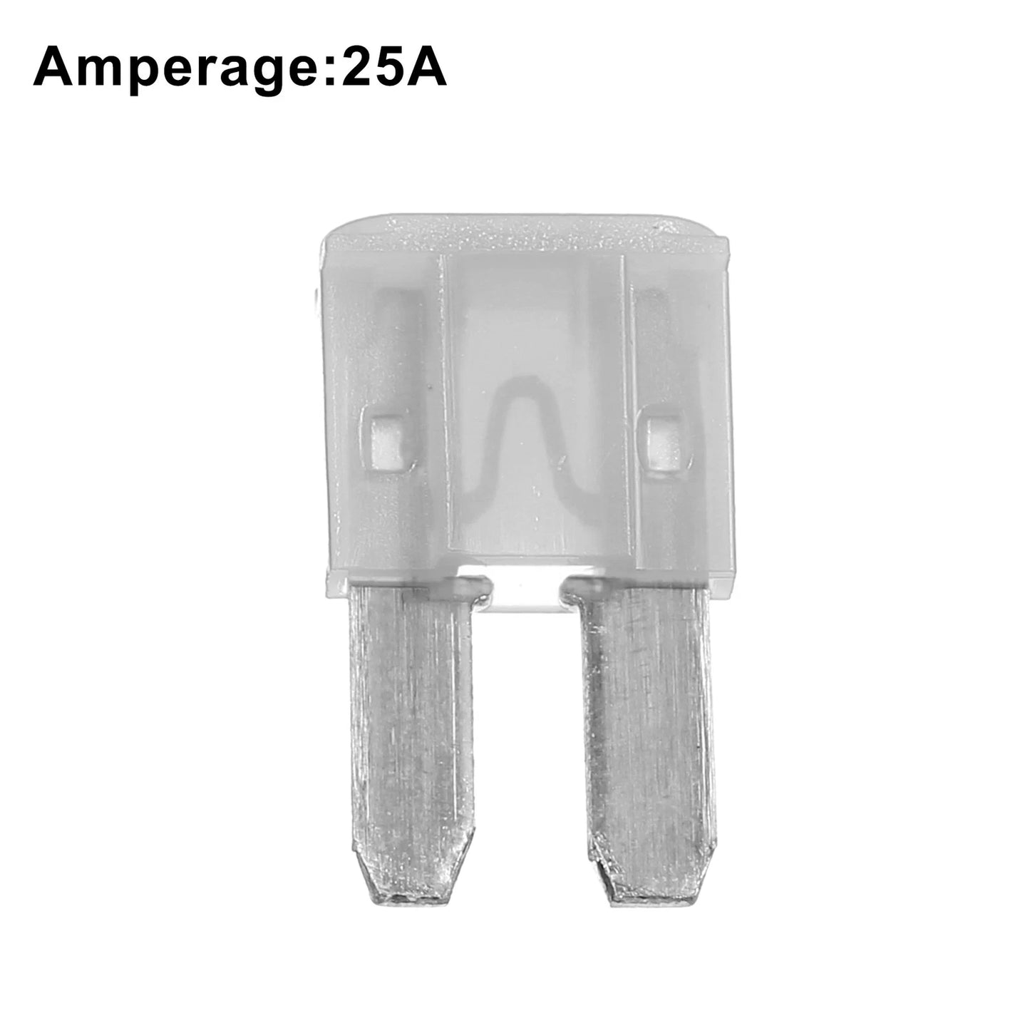 5pcs / 25A / Car Mini Blade Fuses for Boat Truck RV Camper Motorcycle