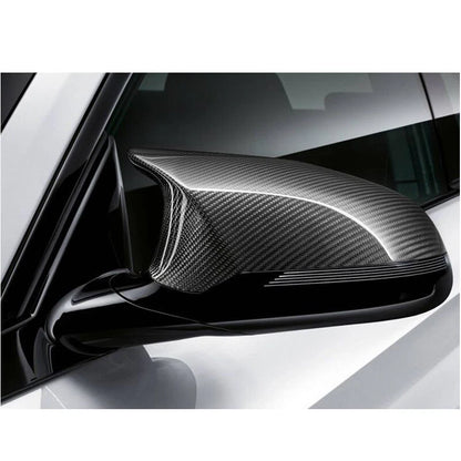 Real Carbon Fiber Replace Side Mirror Cover Caps For BMW M2 M3 M4 F80 F83 15-18