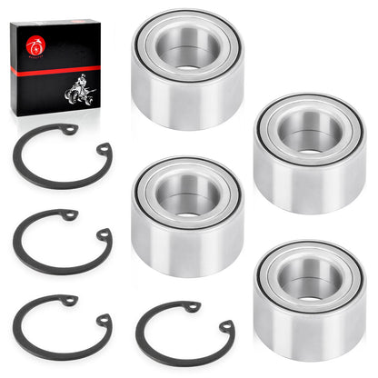 Front & Rear Wheel Bearing w/Circlip for Honda Pioneer 1000/1000-5 (2016-2022)