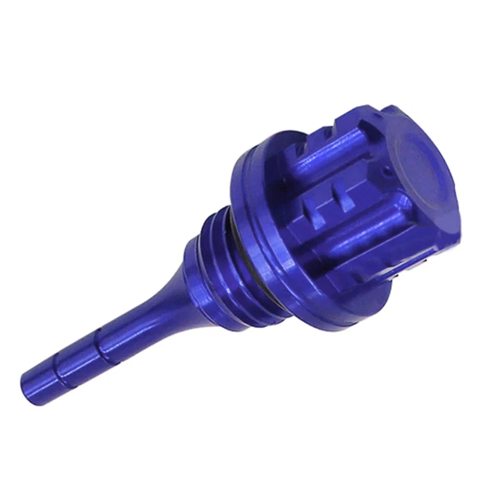 Blue Engine Crankcase Oil Dipstick Plug Level Gauge for GY6 BWS 125CC