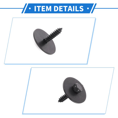 Fender Liner Splash Shield Bumper Cover Screws for Mercedes-Benz 500 SEC