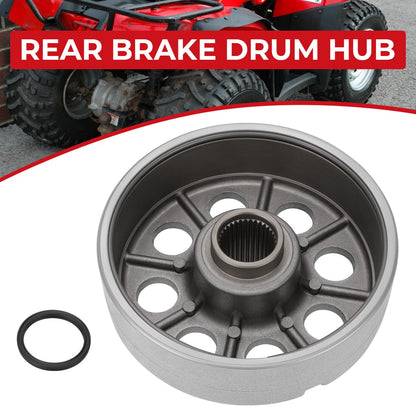 Rear Brake Drum w/Seal 2x4 for Honda FourTrax 300 (1988–2000)